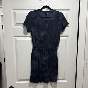 Old Navy Dark Patterned Mini Dress